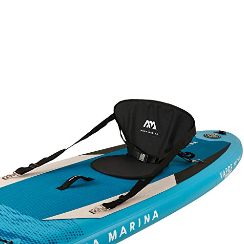 Aqua Marina Aufblasbar Sup Board Stand up Paddle AQUAMARINA Vapor 2021 Komplette Packung 315x79x15 cm mit Kajak Sitz - 3