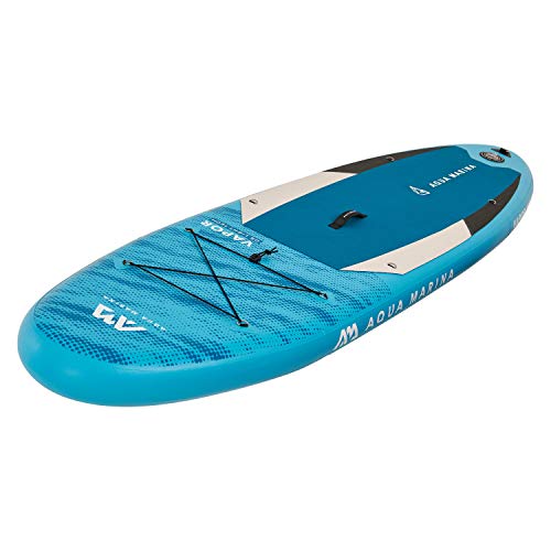 Aqua Marina Aufblasbar Sup Board Stand up Paddle AQUAMARINA Vapor 2021 Komplette Packung 315x79x15 cm mit Kajak Sitz - 4