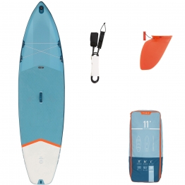 SUP-Board Stand Up Paddle aufblasbar Touring Einsteiger 11´ blau