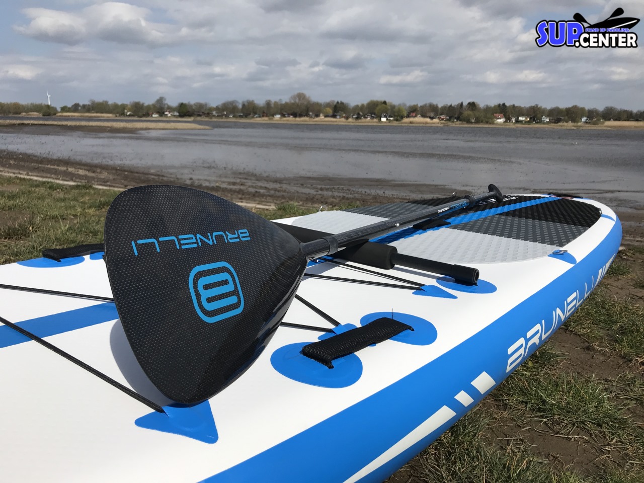 Brunelli Kayak En Bambou Dual Tech Paddle 2 En 1 Paddle SUP Paddle