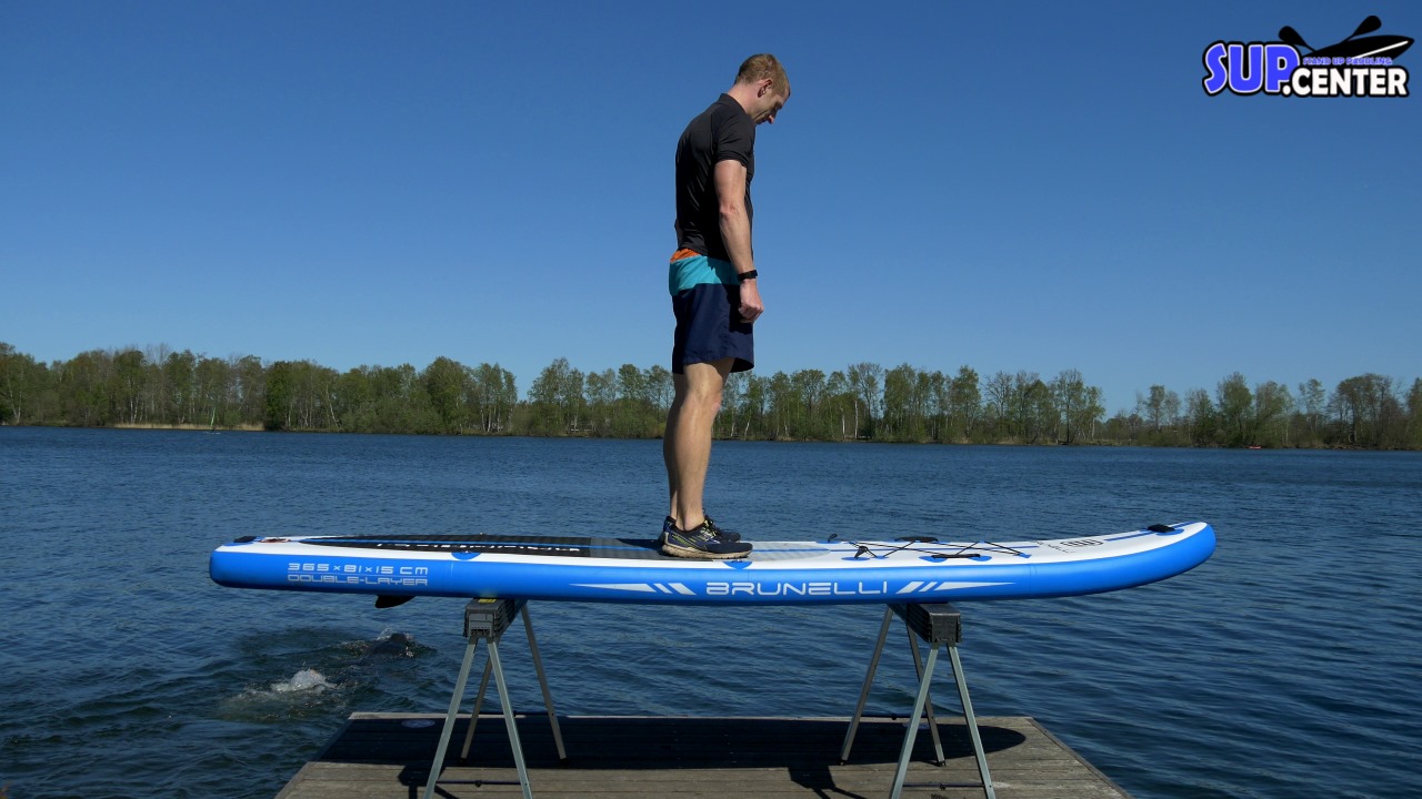 BRUNELLI 12.0 Woven X Fusion SUP Board Komplettset – Leichtes Double Layer Stand Up Paddle, 365 Cm, Für 2 Personen BRUNELLI 12.0 Woven X Fusion SUP Board Komplettset – Leichtes Double Layer Stand Up Paddle, 365 Cm, Für 2 Personen