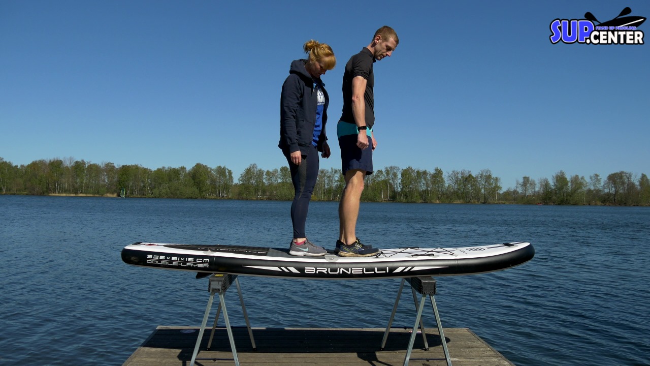 BRUNELLI 10.8 Premium Sup Board Stand Up Paddle Surf-Board
