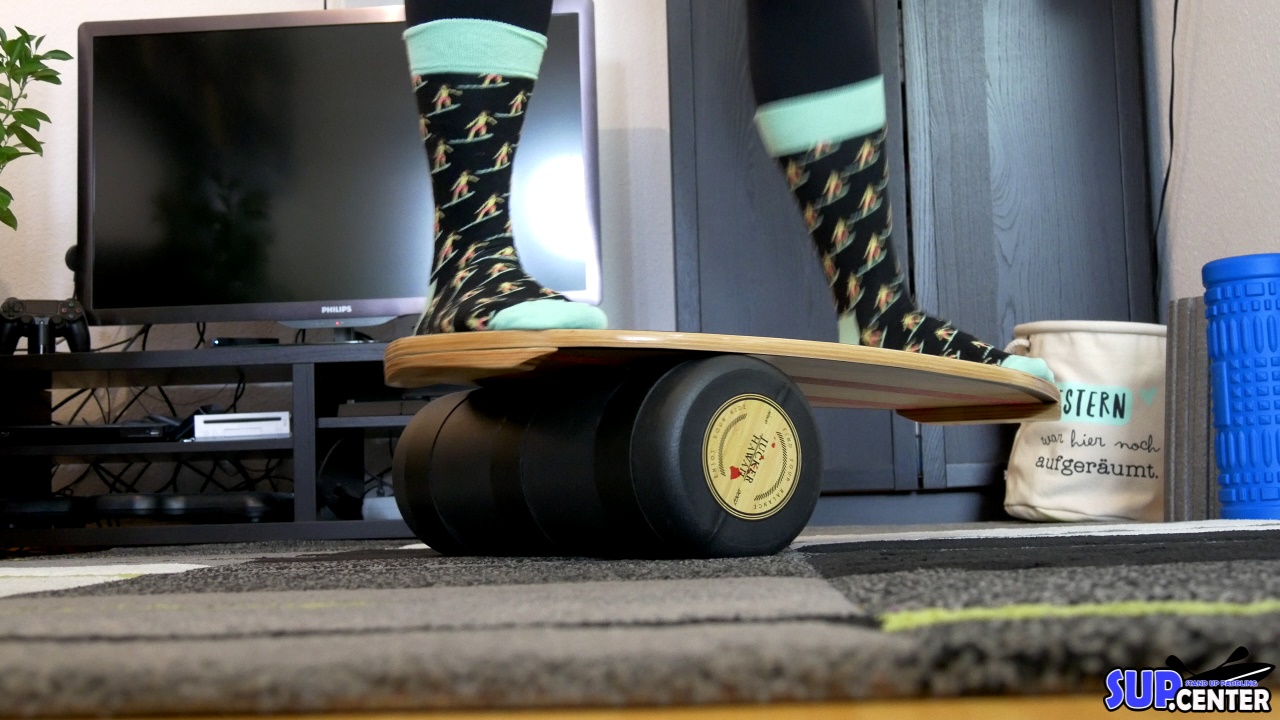 Sup Im Eigenen Wohnzimmer Indoor Surfboard Balance Trainer Im