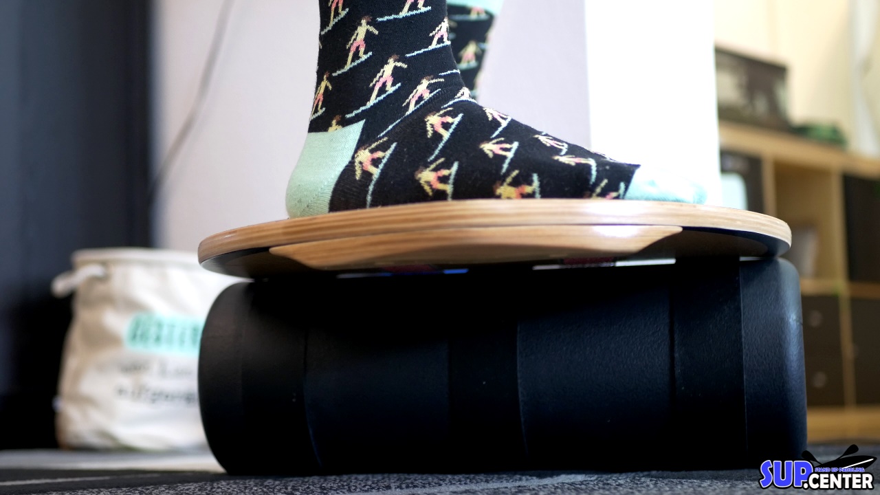 Sup Im Eigenen Wohnzimmer Indoor Surfboard Balance Trainer Im