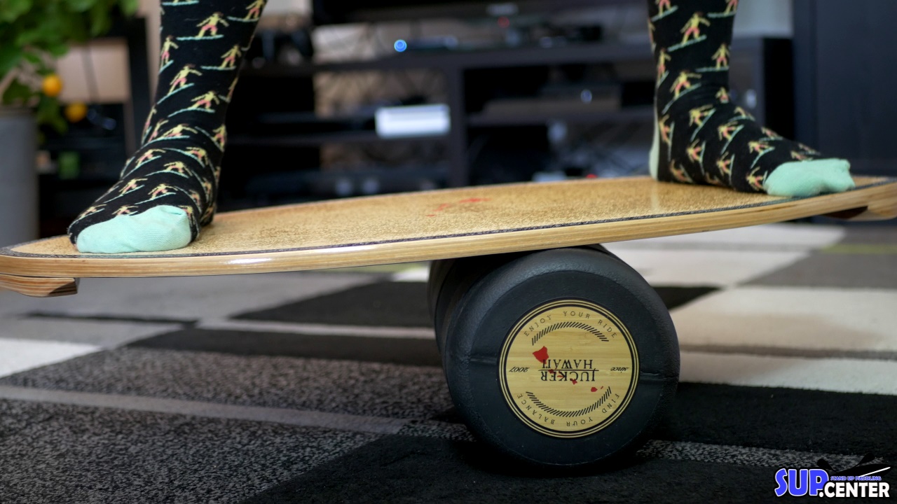 Sup Im Eigenen Wohnzimmer Indoor Surfboard Balance Trainer Im