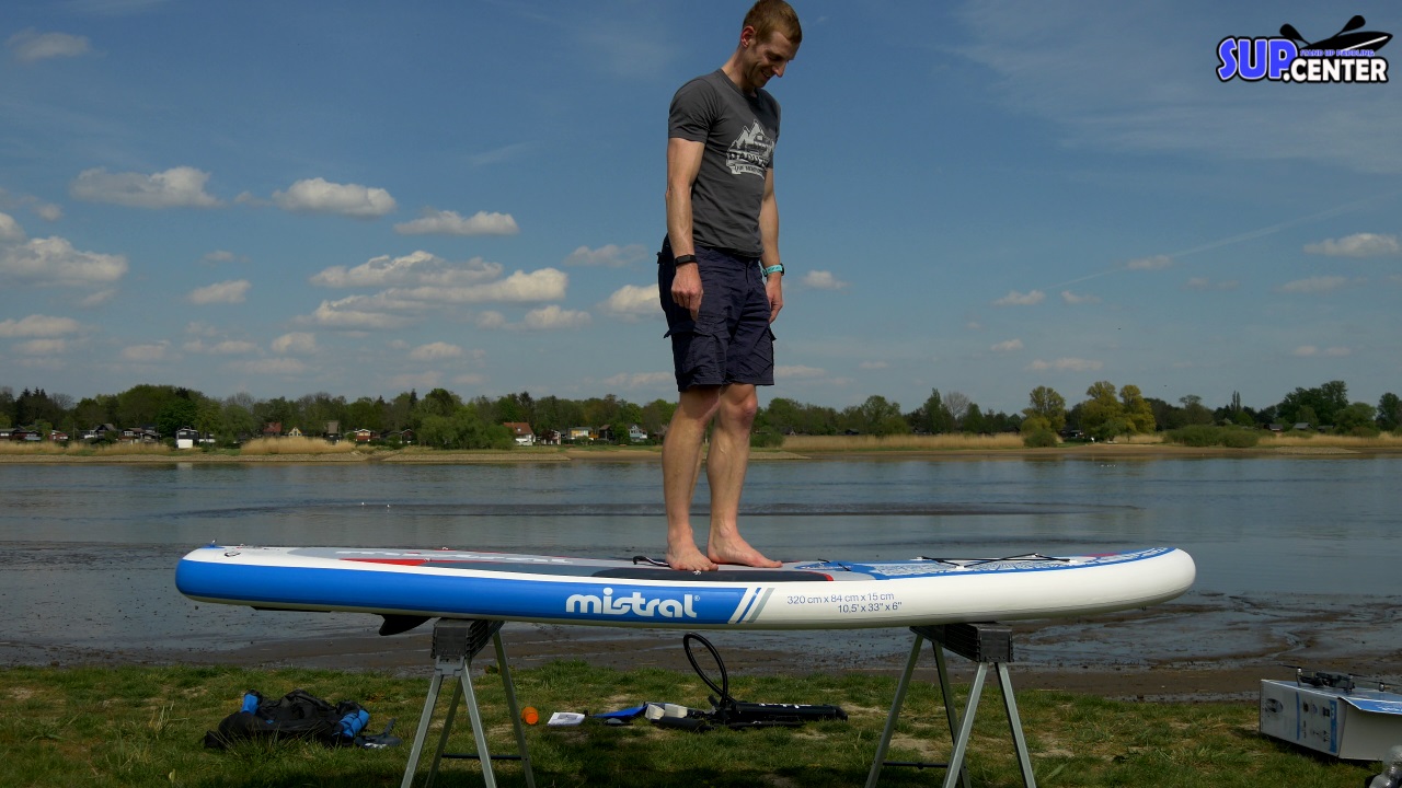 mistral 10'6" Stand up Paddleboard im Test SUP Center