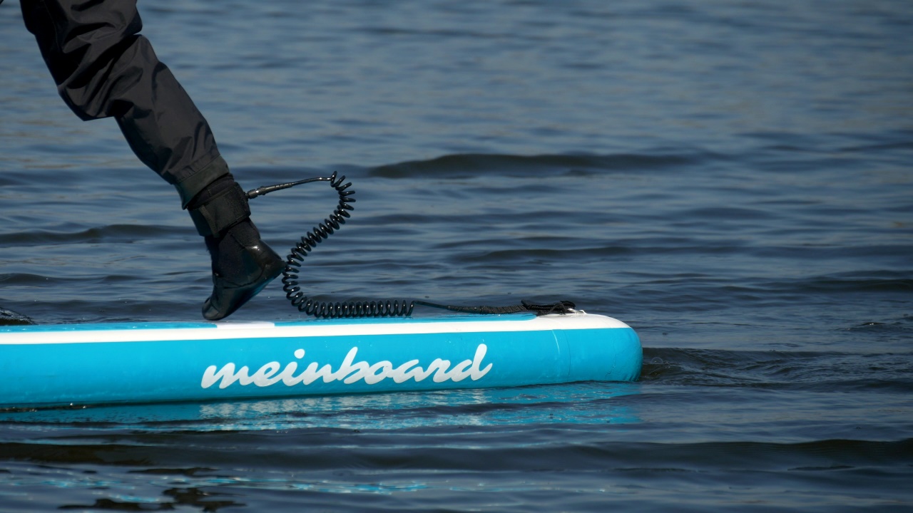 F2 Leash Stand Up Paddle Board SUP Coiled Sicherheitsleine Fangleine Leine 2021 