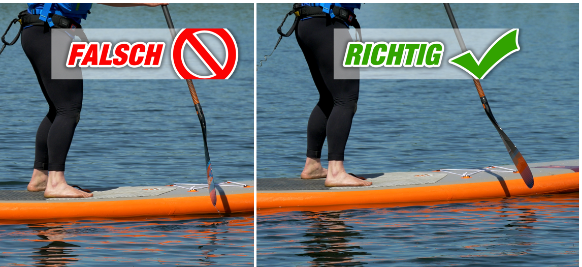 SUPPaddel richtig einstellen Einfach die richtige Länge finden! SUP
