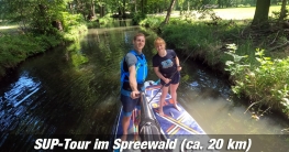 SUP im Spreewald