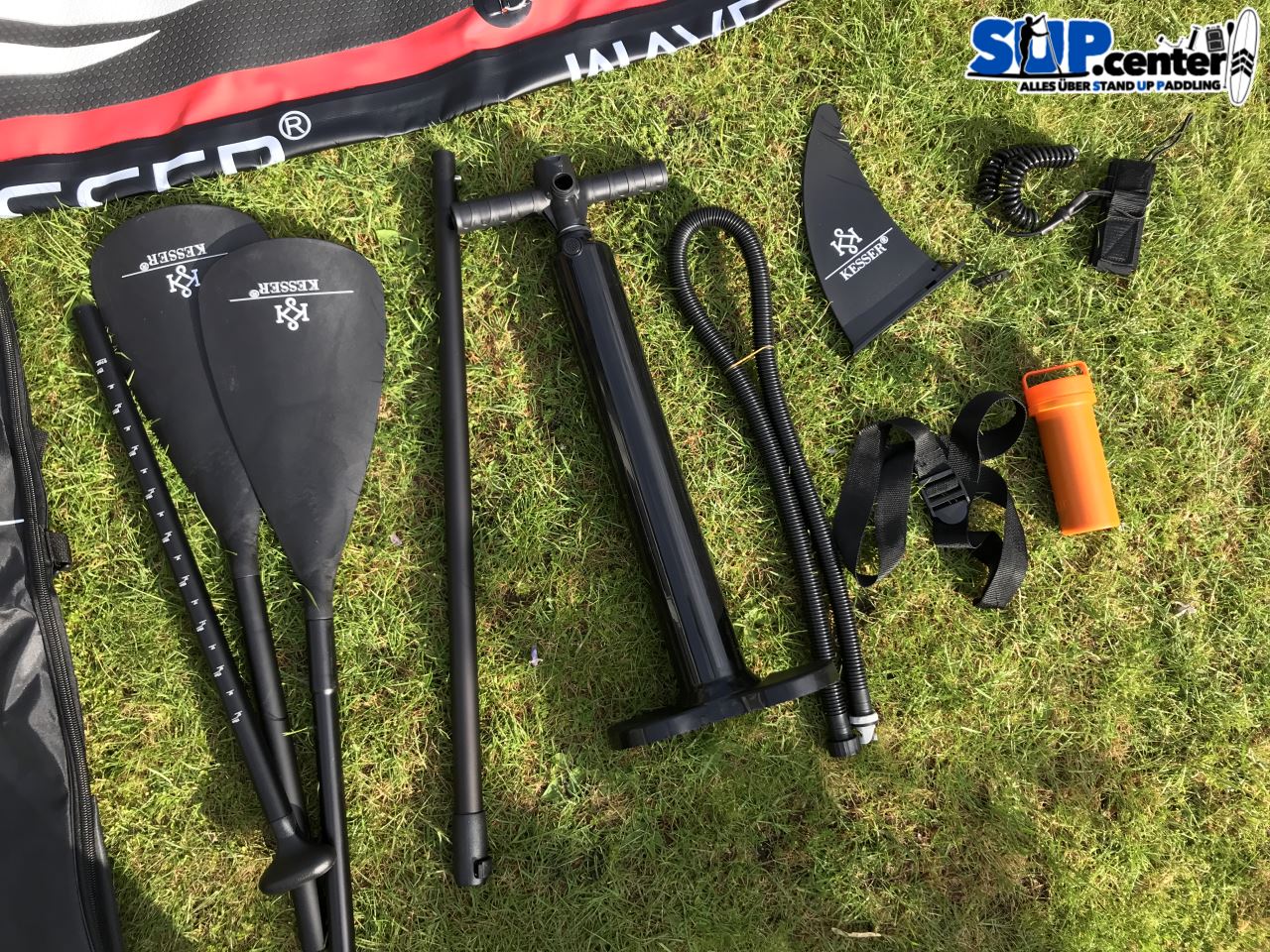 Kesser WAVE 10'6" SUP im Test iSUP für leichte Paddler & Kinder mit