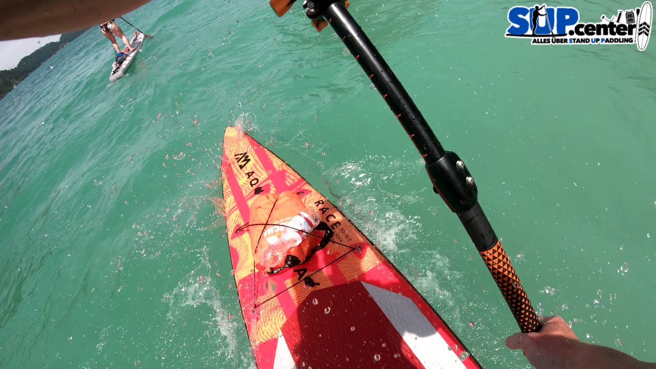 SUPTour auf dem Walchensee in Bayern ein Paddelparadies