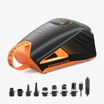 Shark 3 Elektrisch SUP Pumpe Review Test deutsch