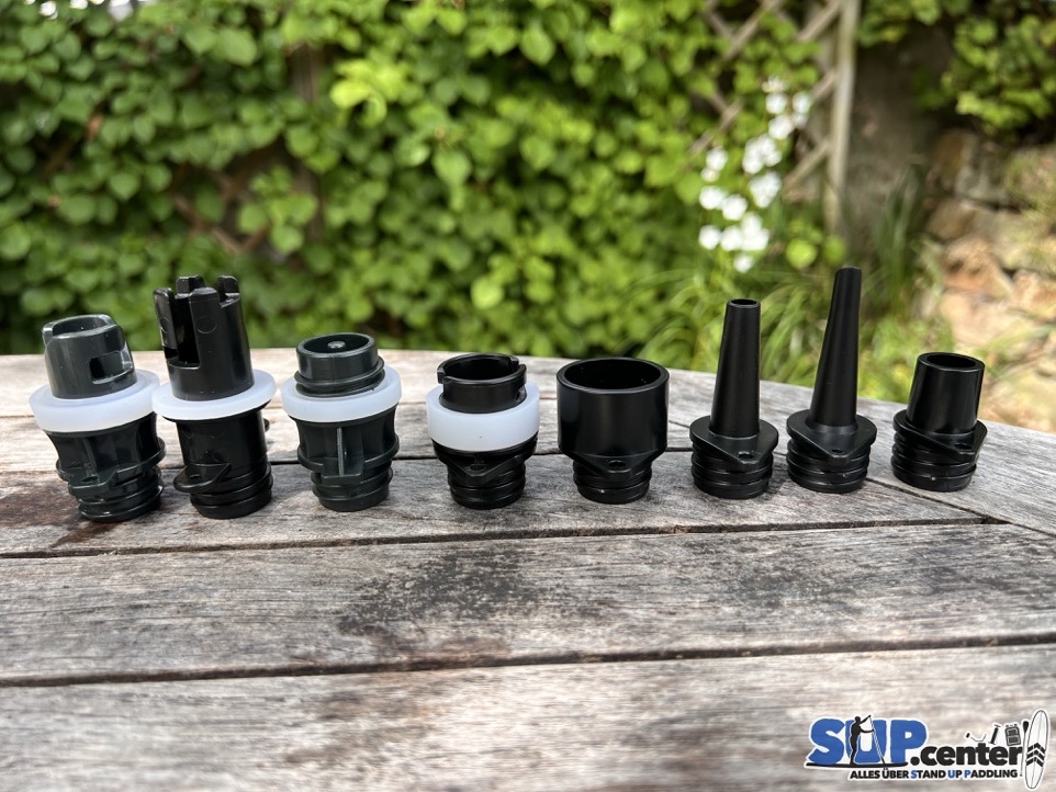 Beiliegende Adapter